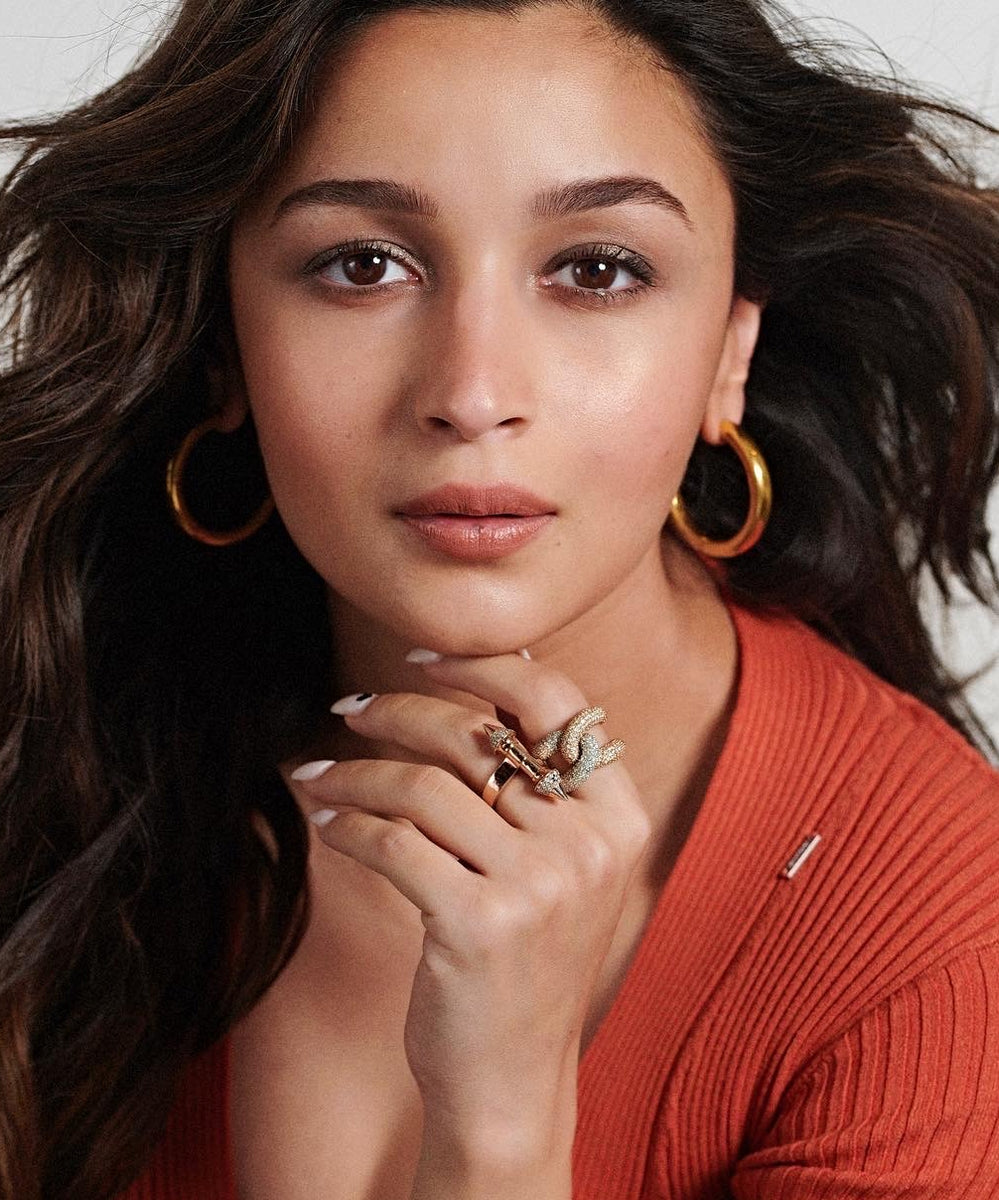 Chunky Gold Oro Hoops