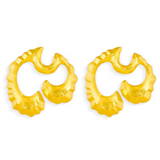 Coral Wave Mini Studs