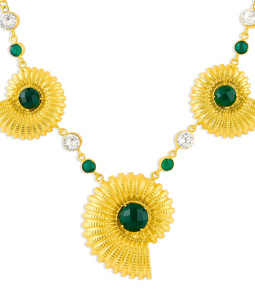 GLEAM SHELL CHOKER