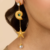 SHELL CASCADE EARRINGS