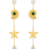 SHELL CASCADE EARRINGS