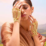 Gulabo Lotus Full Hand Harness