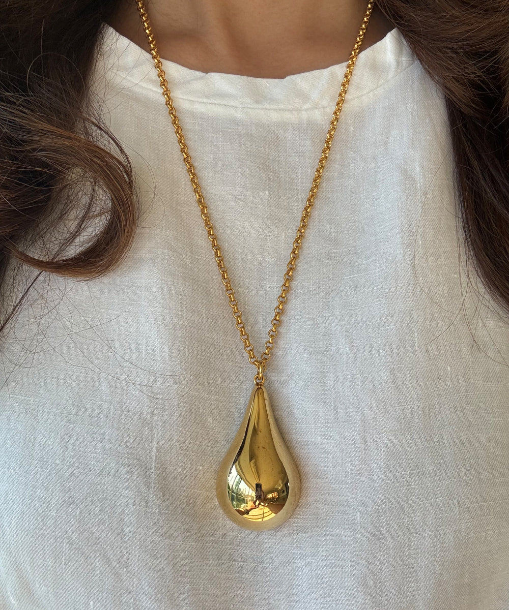 Bold Chunky Gold Necklace