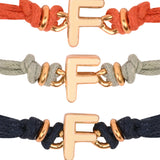 White F Enamel Bracelet