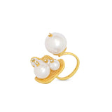 Pearl Diamond Ring