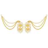 GULABO HAIR CHAIN EARRINGS