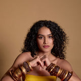 FACETED BANGLE
