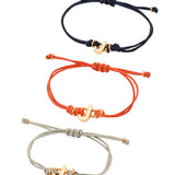 White J Enamel Bracelet