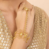 GULABO PETAL HAND HARNESS