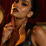 Mob Wife Tassel Earring