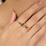 Luna Ring Stack of 2