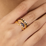 Luna Ring Stack of 2