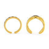 Luna Ring Stack of 2