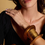 Gold Textured Cuff