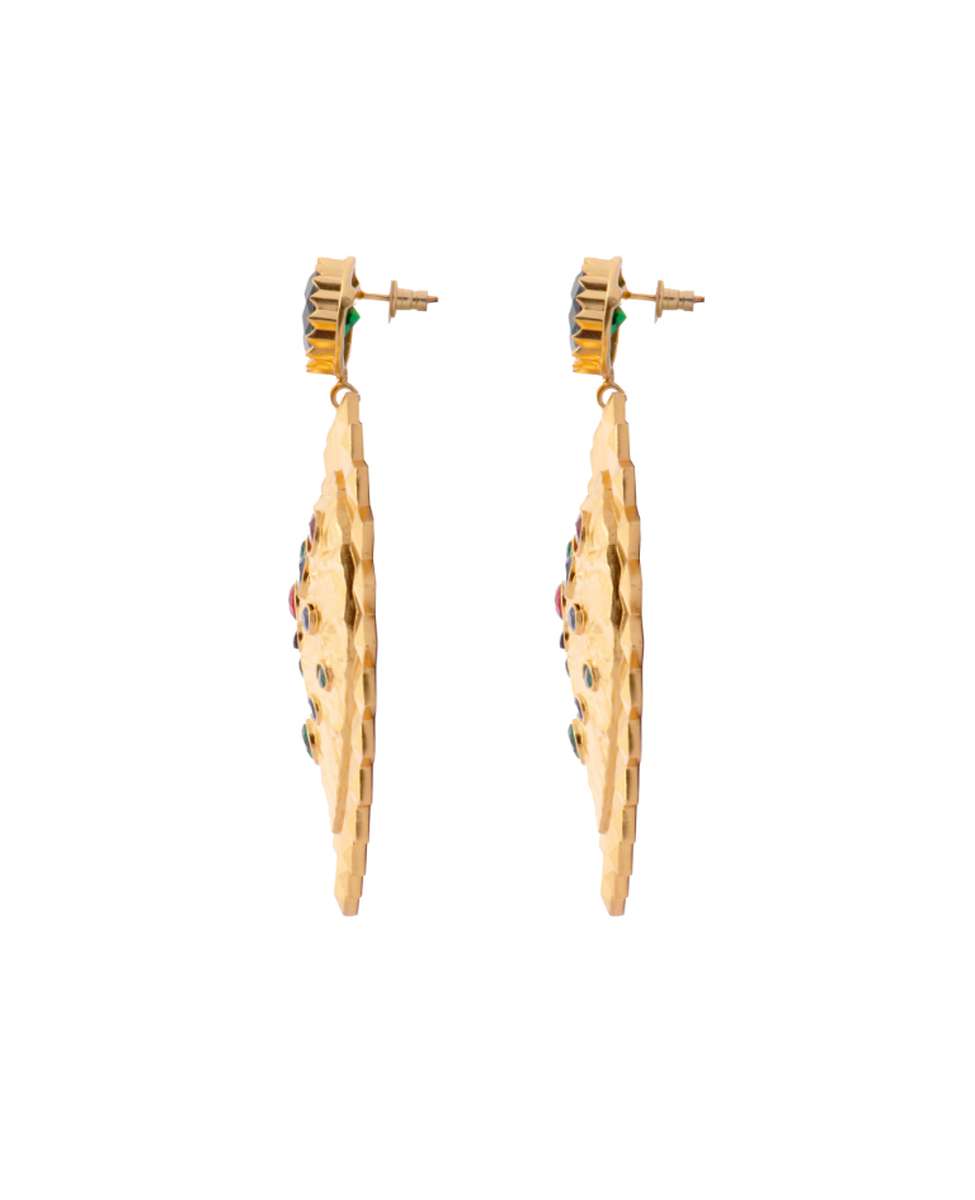 Mob Wife Studded Heart Earring