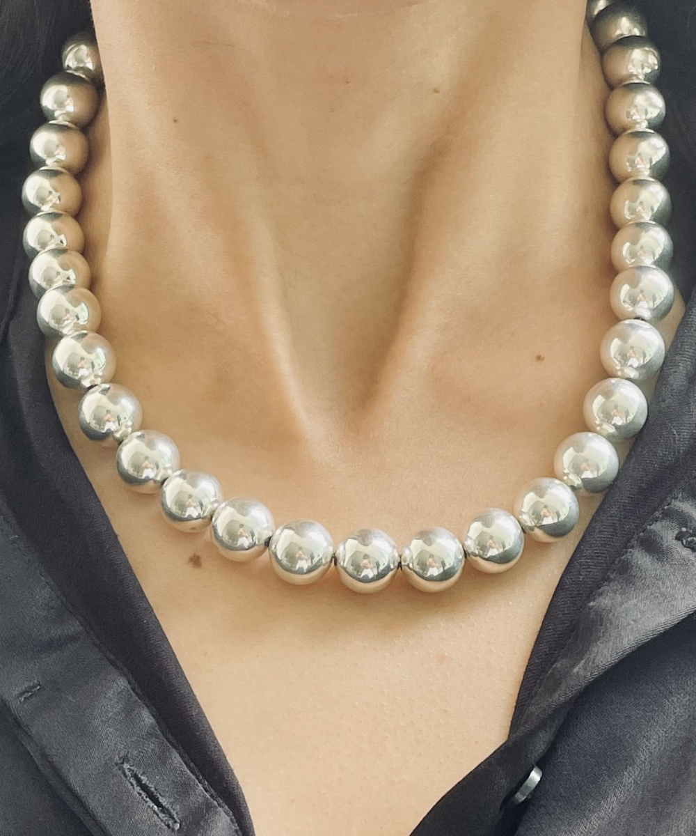 Audrey Silver Necklace