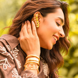 Gold Triple Cuff