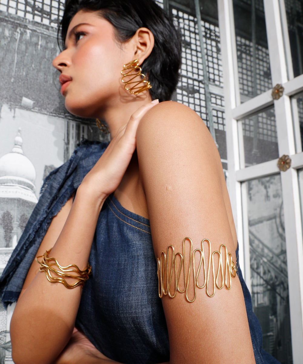 Kiara Gold Arm Band