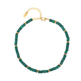 Bohême Beads Malachite Chain