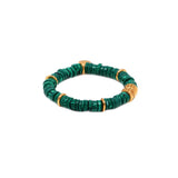 Bohême Beads Malachite Bracelet
