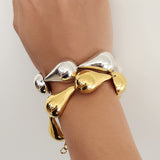 Bold Gold Mini Bracelet