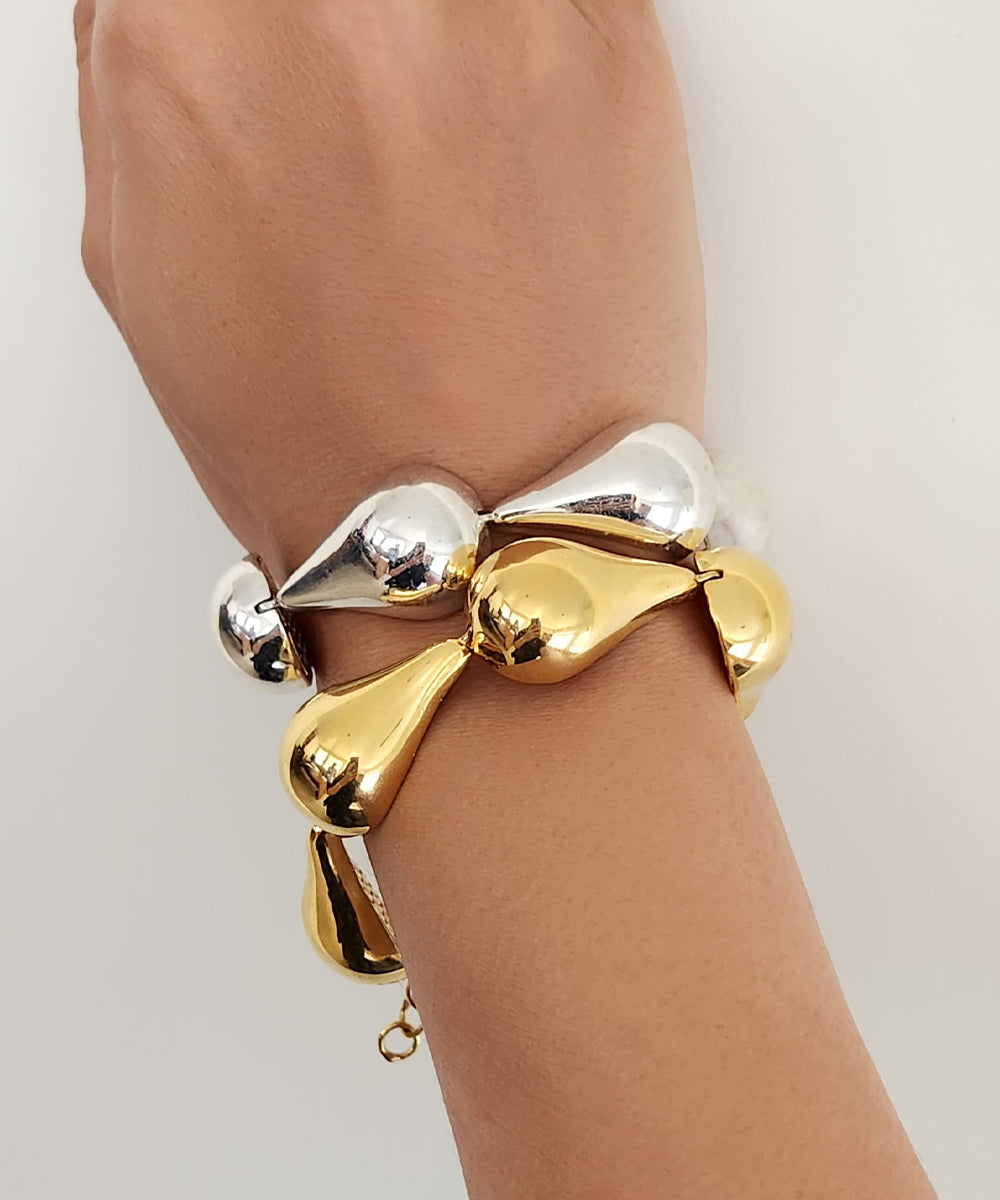 Bold Gold Mini Bracelet