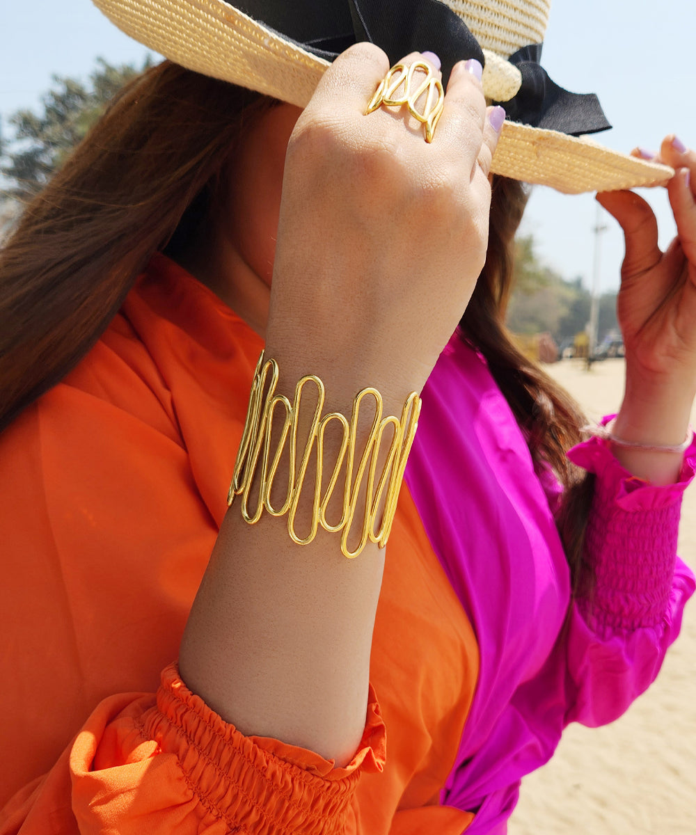 Kiara Gold Cuff