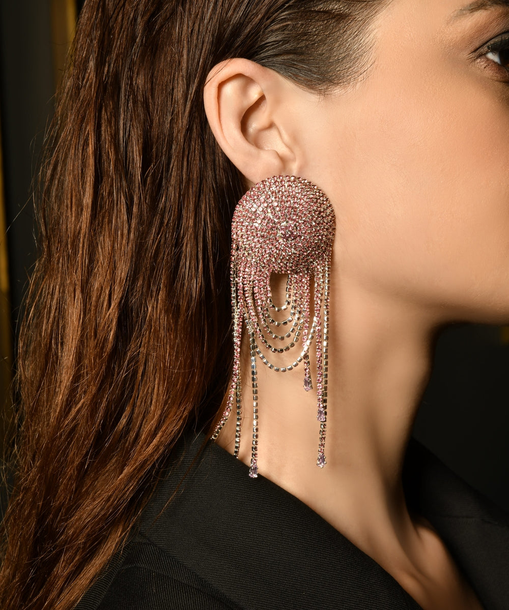 Rhinestone Pink Domedangler