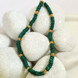 Bohême Beads Malachite Chain