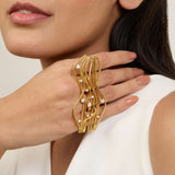 Flow Two Finger ring