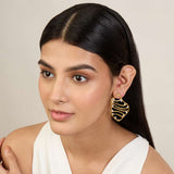Flow Wave Diamond Earring