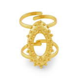 Vine Oval Ring