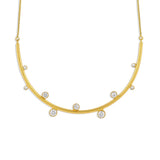 Amour Diamond Wave Necklace