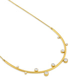 Amour Diamond Wave Necklace