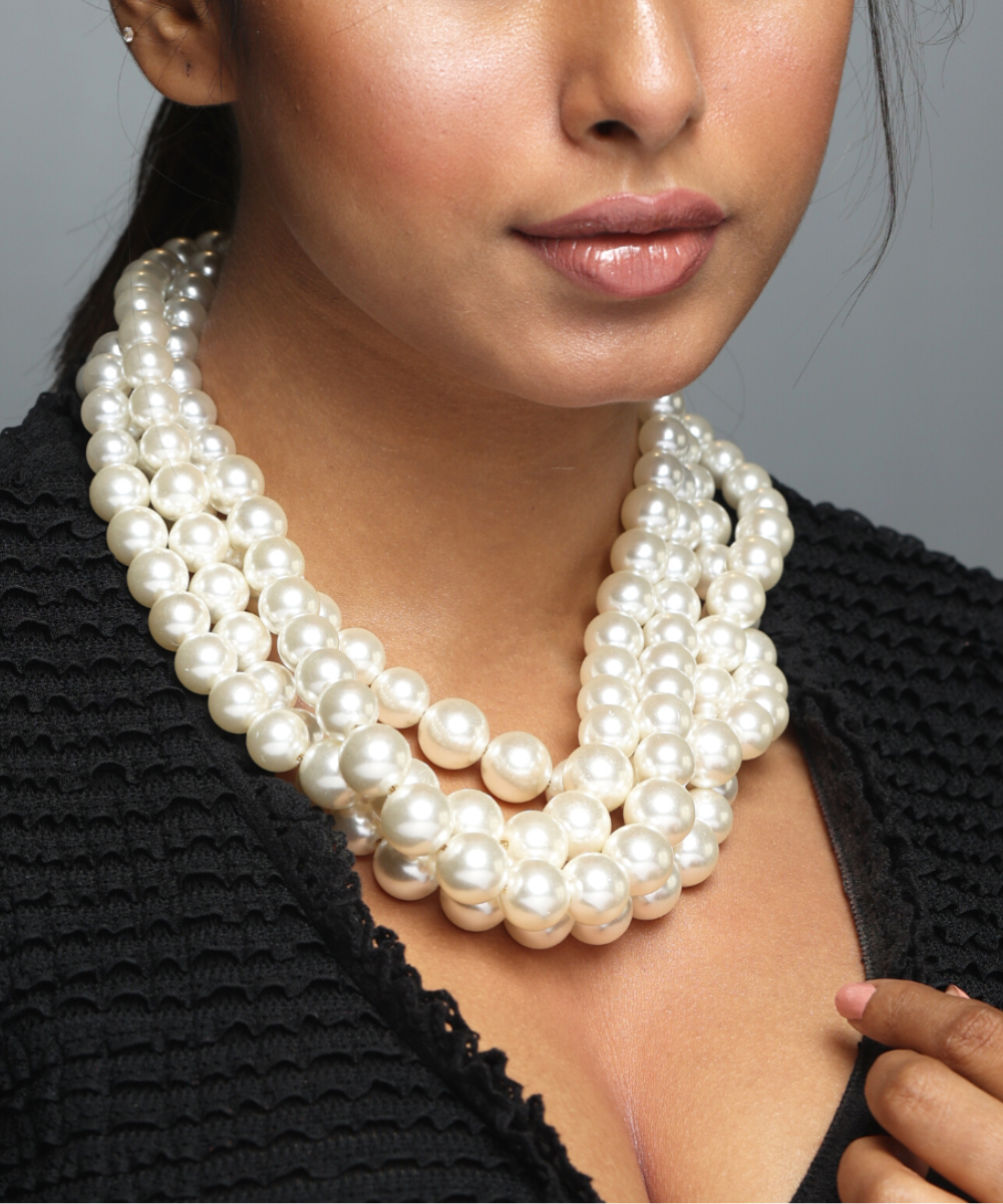 Pearl Twisted Necklace