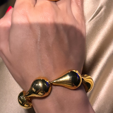 Bold Gold Mini Bracelet