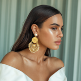 MOR COIN PEARL JHUMKA