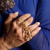 Flow Two Finger ring