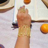 Kiara Gold Cuff
