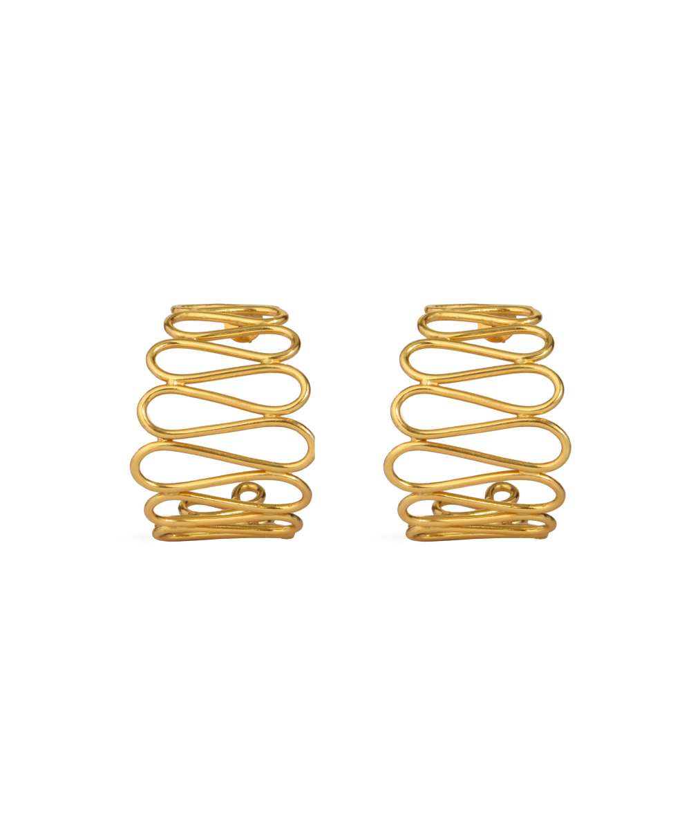 Kiara Gold Mini Hoops