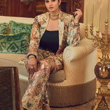 SANIA MIRZA - Mini Audrey Classic Necklace / Glint Textured Wave Ring