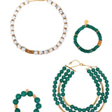 Boheme Beads Malachite Howlite Combo