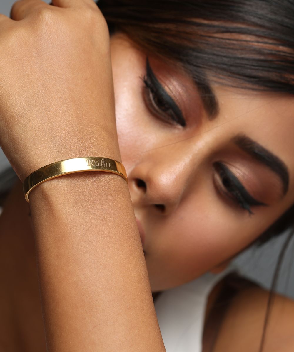 Personalized Mantra Cuff