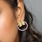 Candy Hexa Lilac Earrings