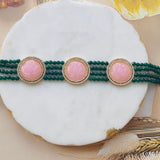 Royal Lotus Rose quartz Choker