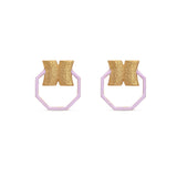 Candy Hexa Lilac Earrings