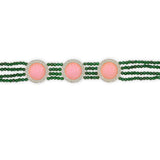 Royal Lotus Rose quartz Choker