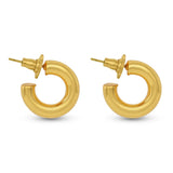 Baby Gold Oro Hoops