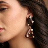 Luna Pearl Danglers