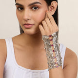 Ruby Rhinestone Glove